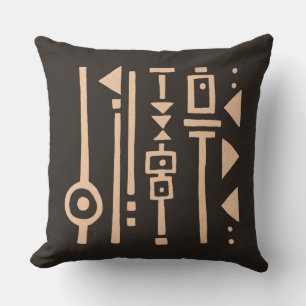 Kopfkissen mit Tribal-Motiv WOHNGESTALTUNG Kissen