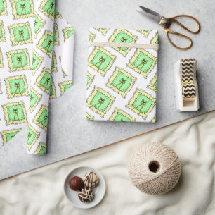 Kopfkissenpapier für die Hochzeitsfeier Geschenkpapier