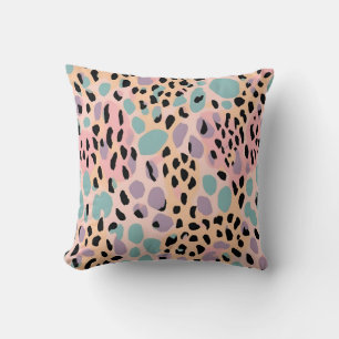 Kopfkissenplatte Leopard Kissen