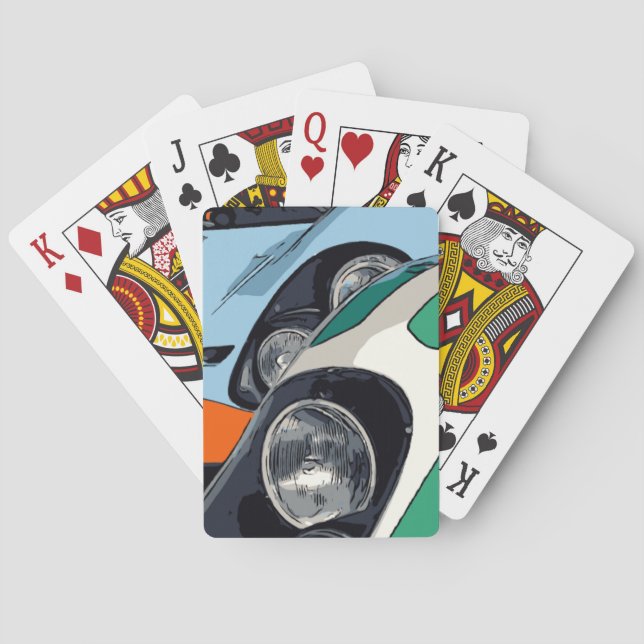KOPFLICHTEN SPIELKARTEN (Rückseite)