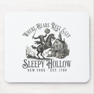 Kopflose Kürbislaterne Hal Mousepad