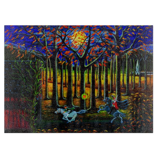 Kopfloser Reiter Halloweens, schläfrig heiligen Schneidebrett (Vorderseite)