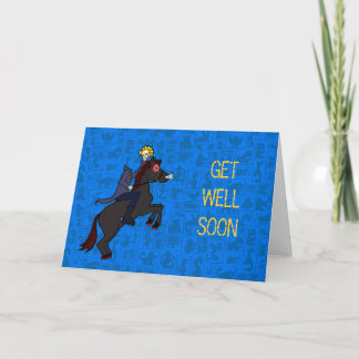 Kopfloser Reiter Karte