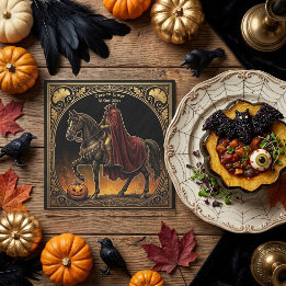 Kopfloser Reiter Sleepy Hollow Gold Trau Dich Rein Serviette