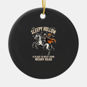 Kopfloser Reiter Sleepy Hollow Halloween T-Shirt Keramik Ornament