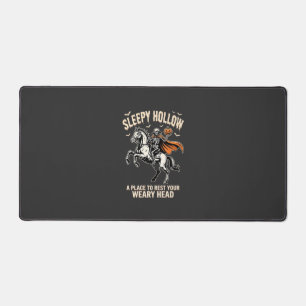 Kopfloser Reiter Sleepy Hollow Halloween T-Shirt Schreibtischunterlage