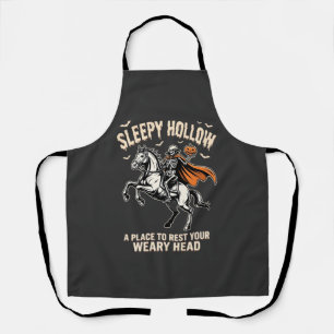 Kopfloser Reiter Sleepy Hollow Halloween T-Shirt Schürze