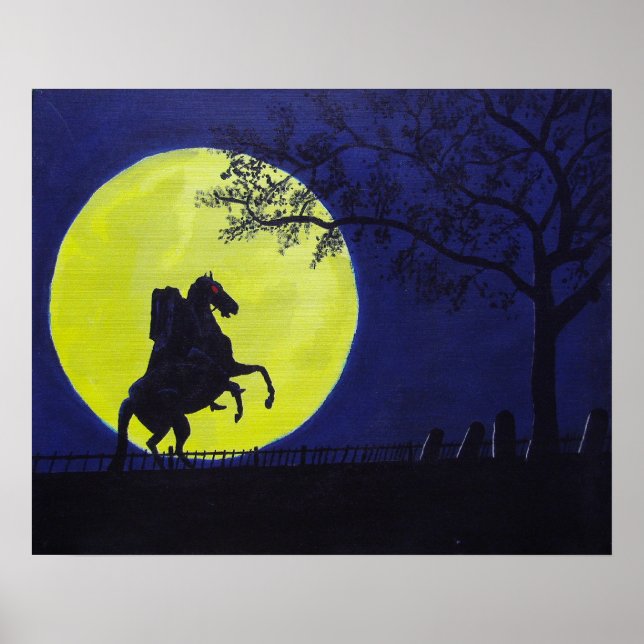 kopfloses Pferd Poster (Vorne)