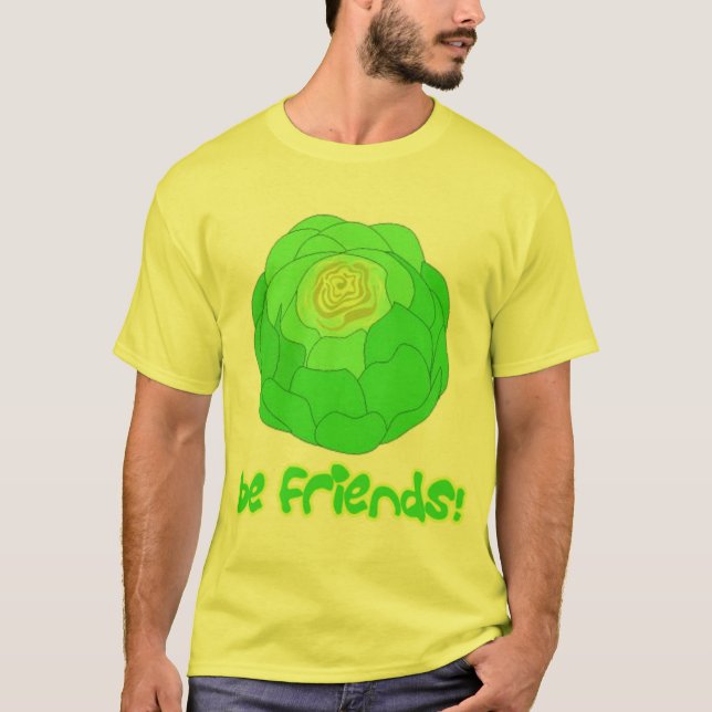 Kopfsalat ist Freunde T-Shirt (Vorderseite)