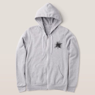 Kopfschmuck Schwarz Weiß Abstrakt Stammes Tattoo K Hoodie