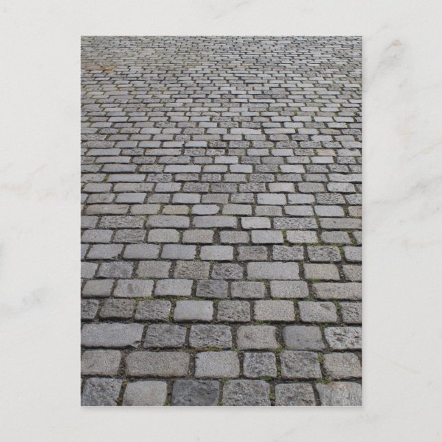 Kopfsteinpflaster Postkarte (Vorderseite)