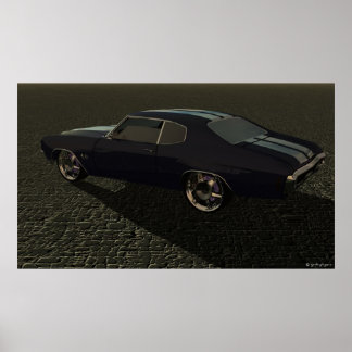 Kopfsteinreflektionen Poster