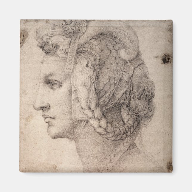 Kopfstudie Magnet (Vorne)