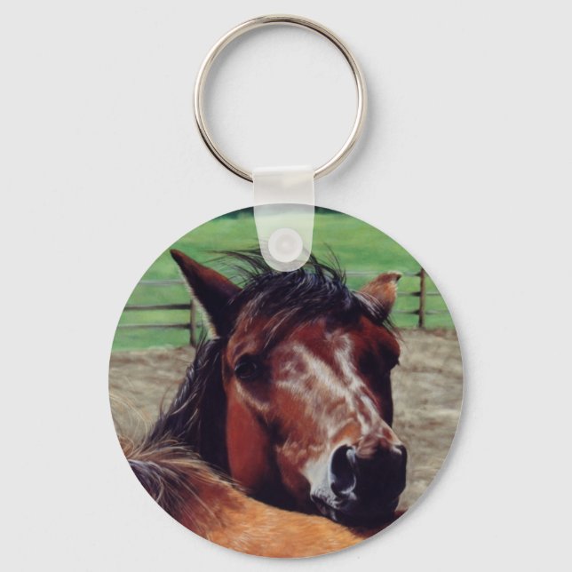 Kopfstütze - Schlüsselanhänger (Vorderseite)