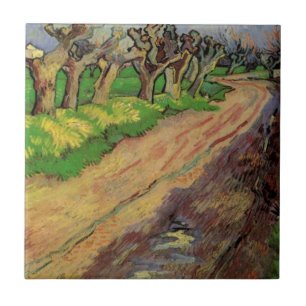 Kopfweiden von Vincent van Gogh Fliese