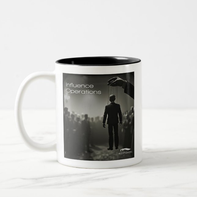 Kopidion - Einflussbereich-Übungsarbeiten Zweifarbige Tasse (Links)