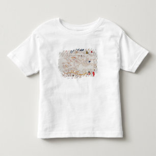 Kopie der katalanischen Karte von Europa, Kleinkind T-shirt