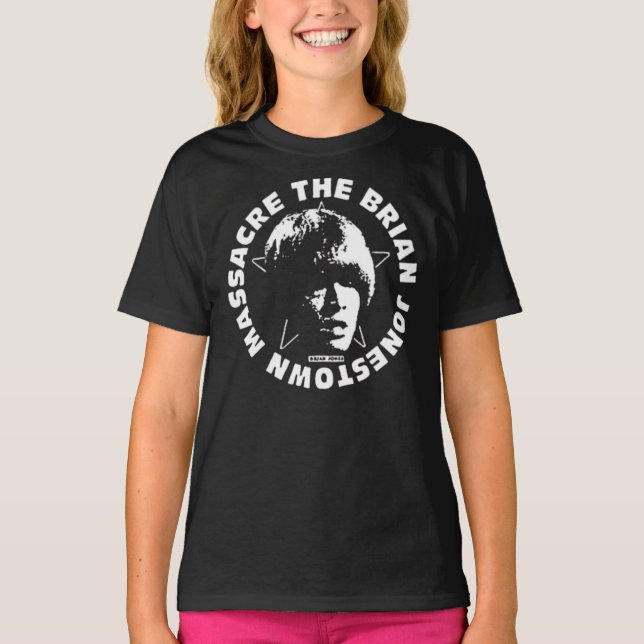 Kopie des Massakers "Brian jonesto", Brian, Jonest T-Shirt (Vorderseite)