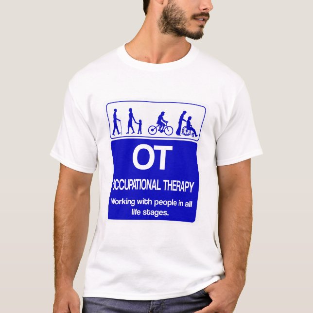 Kopie des OT Shirt-Blaus 1 T-Shirt (Vorderseite)