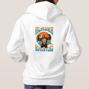Kopie von Alaska Adventure Funny Sasquatch Hoodie