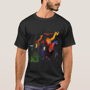 Kopie von %%Face--Colourfull-Aba&& T-Shirt