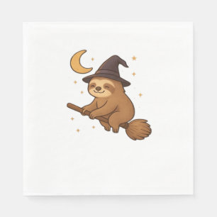 Kopie von Ghost Igel Librarian - Niedliches Hallow Serviette