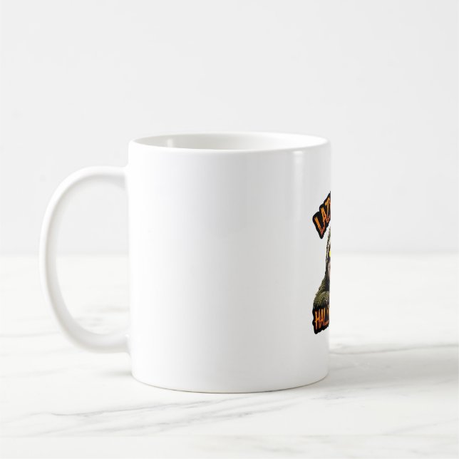 Kopie von Lazy Bones and Halloween Groans - Creepy Kaffeetasse (Links)