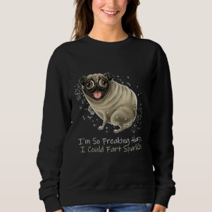 Kopie von Mops Geschenke, Mops Welpe, Mops Hund, M Sweatshirt