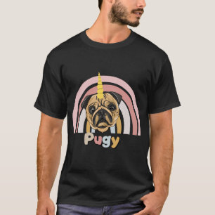 Kopie von Süßer Mops - Handgezeichnet, süßer Mops T-Shirt