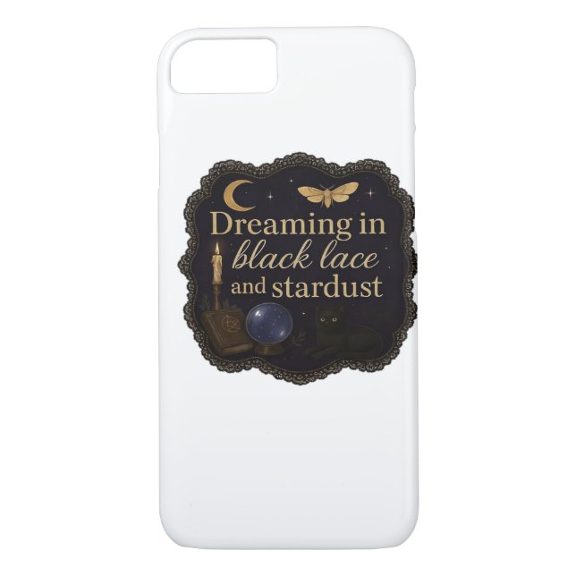 Kopie von Whimsigoth Fantasy Mystische Wälder, Mon Case-Mate iPhone Hülle (Rückseite)