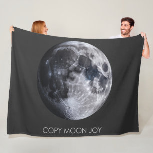 Kopiere Mondfreude Fleecedecke