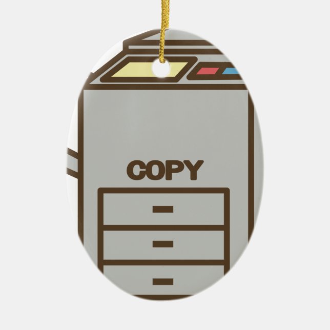 Kopieren Sie Maschine Keramik Ornament (Vorne)