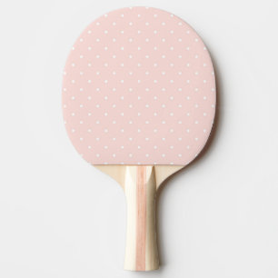 Kopieren Sie mit weißen Tupfen 2 Tischtennis Schläger