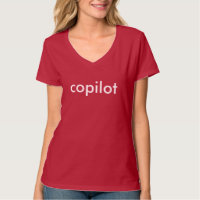 Kopilot-Luftfahrt-T - Shirt