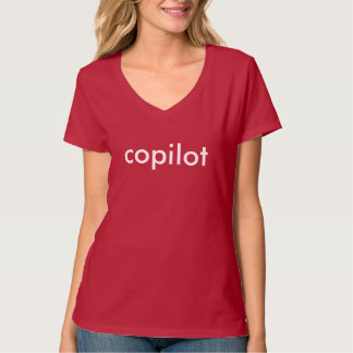 Kopilot-Luftfahrt-T - Shirt