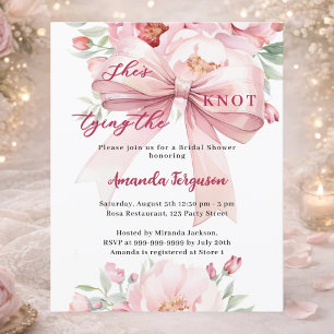 Kopplung der Knoten rosa Bugbrust Bridal Dusche Ei