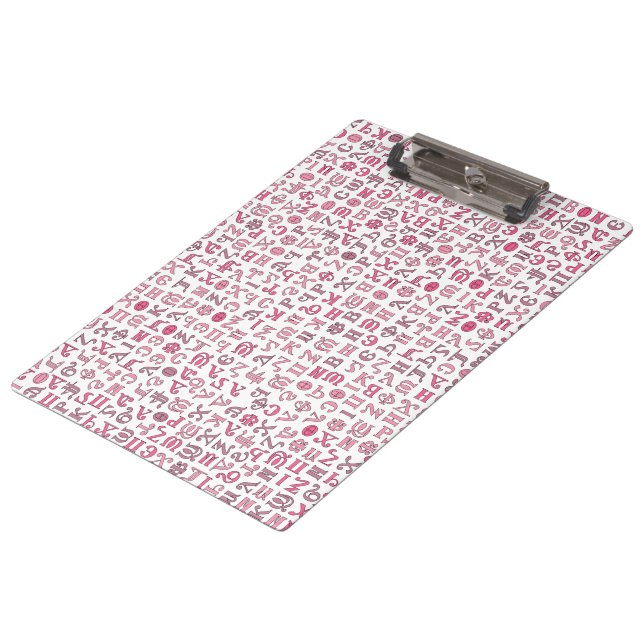 koptisch klemmbrett (Schrägansicht)