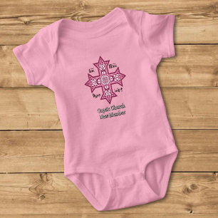 koptisches Kreuz Baby Strampler