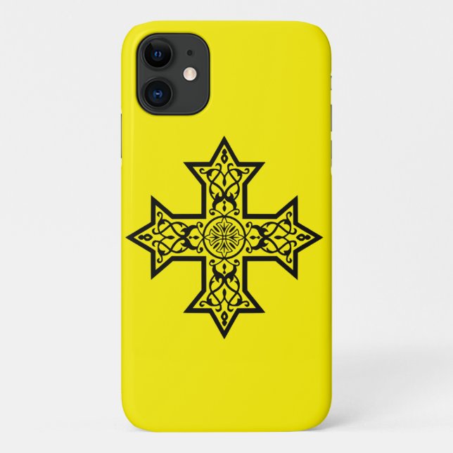 koptisches Kreuz Case-Mate iPhone Hülle (Rückseite)