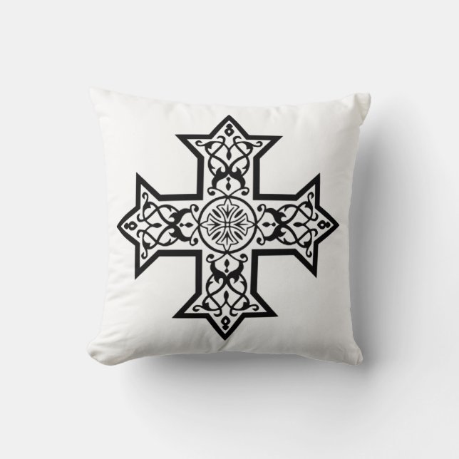 koptisches Kreuz Kissen (Vorderseite)