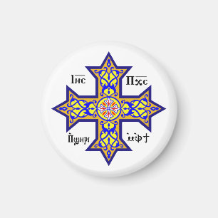 Koptisches Kreuz Magnet