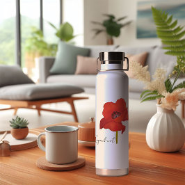 Koquelikot-Blumenschnabel Trinkflasche