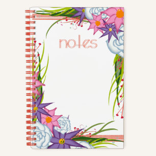 Koralle Notizbuch