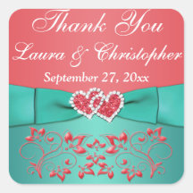 Korallen, Aquamarine Blüten, Herz 1,5" q. Gastgesc