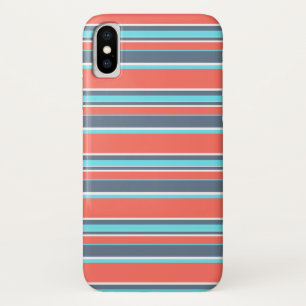 Korallen, blau und grau Case-Mate iPhone hülle