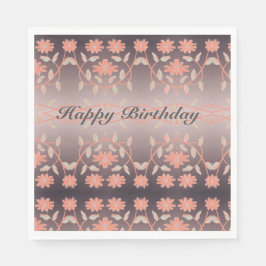 Korallen Blume Gemustert Serviette