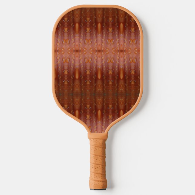Korallen Ikat 3 Pickleball Schläger (Vorderseite)