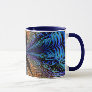 Korallen-Kaleidoskop Keramikbecher Tasse