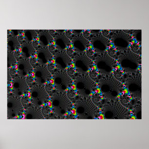 Korallen - Mandelbrot Poster