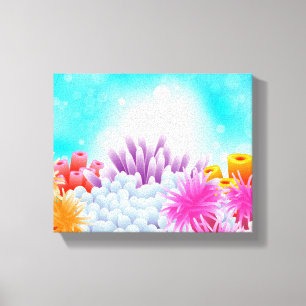 Korallen Ozean Leinwanddruck